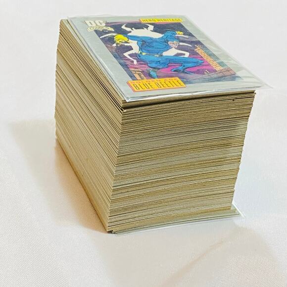 Vintage 1991 Impel DC Comics Series 1 Trading Cards Complete Base Set #1-180 - Picture 2 of 3